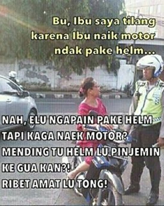 &quot;Ketika Emak Berkehendak&quot; Tidak Ada Yang Menentang,Foto Dan Meme Ini Buktinya !