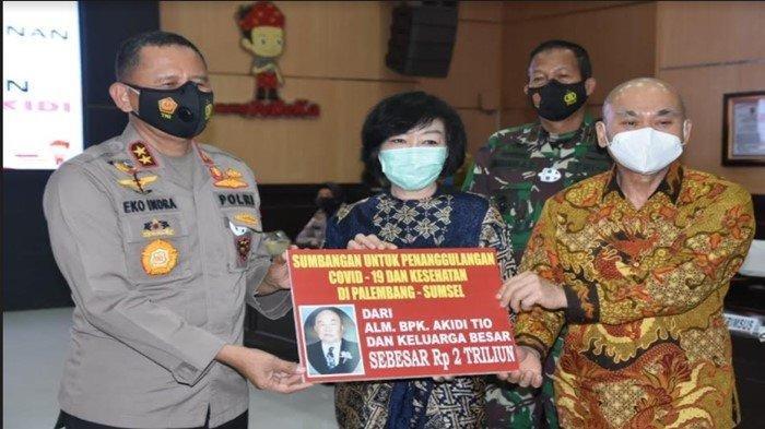 Heboh Sumbangan Akidi Tio Tangani Covid-19 Rp 2 Triliun di Sumsel, Kapolda Kaget 