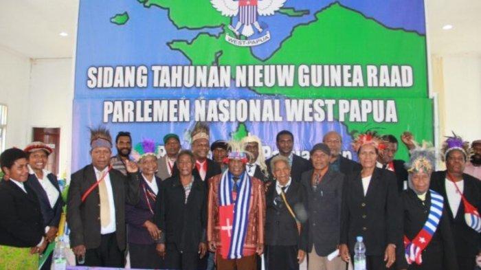 Gelar Sidang Tahunan, Parlemen Nasional West Papua Tetapkan UUD Sementara