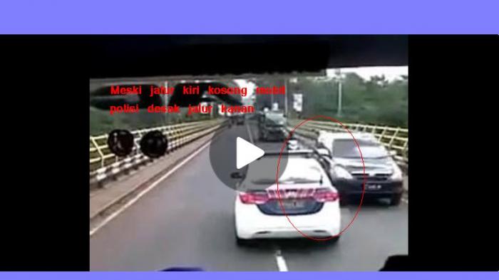 Video Berjudul 'Aksi Kurang Ajar Mobil Polisi Patwal', Panen Hujatan!