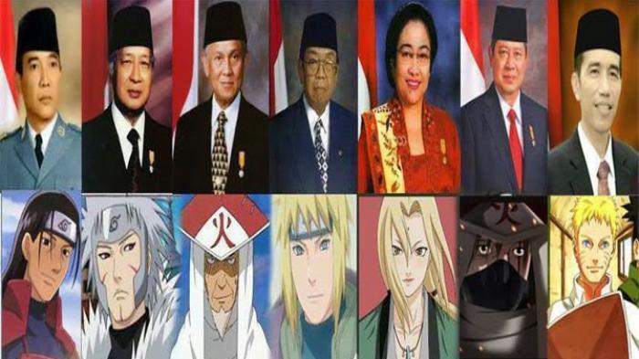 Ada Kemiripan Antara Presiden dan Hokage di Film Naruto