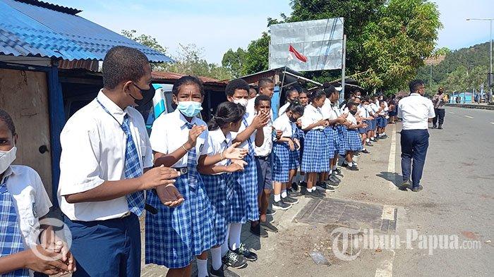 Jokowi ke Jayapura, Ini yang Bakal Dilakukan Seluruh Murid Sekolah di Sentani Timur