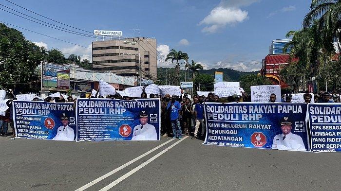 Demo KPK Hentikan Kasus Korupsi di Mamberamo Tengah Coreng Nama Baik Papua