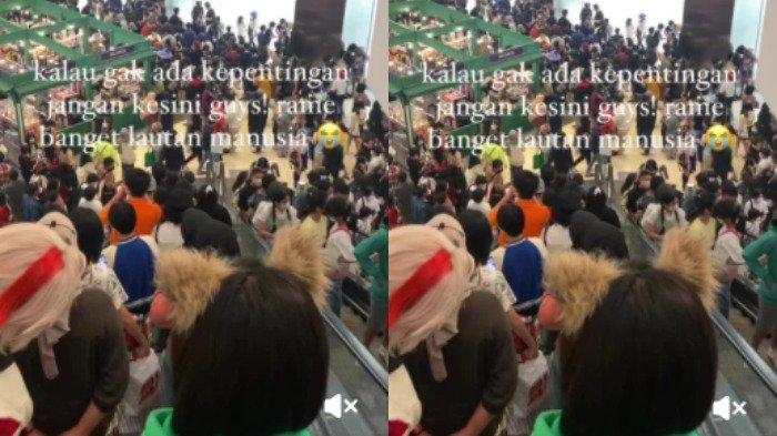 Viral Video Kerumunan Pameran Anime di Mall of Indonesia