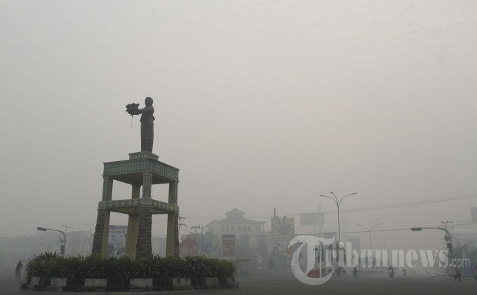 Menkes sebut asap di Pekanbaru tak berbahaya?