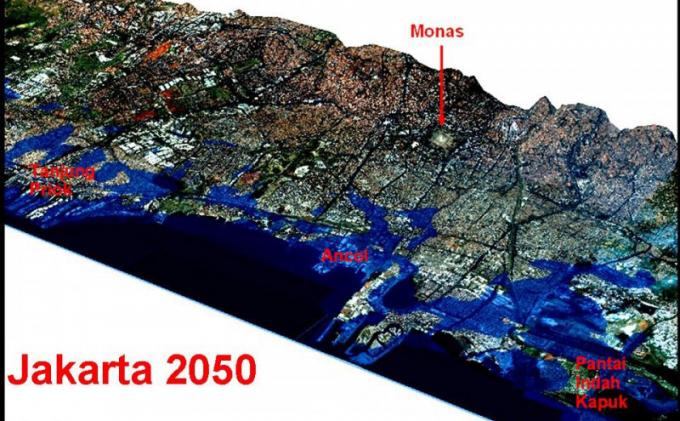 Tanah Jakarta Kok Bisa Turun? Ini Alesannya