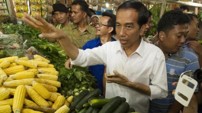 Jokowi Kadang-kadang Nongkrong di Pasar Bogor