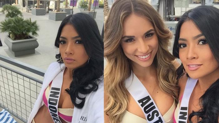 Putri Indonesia Pamer Foto Bikini Seksi di Ajang Miss Universe