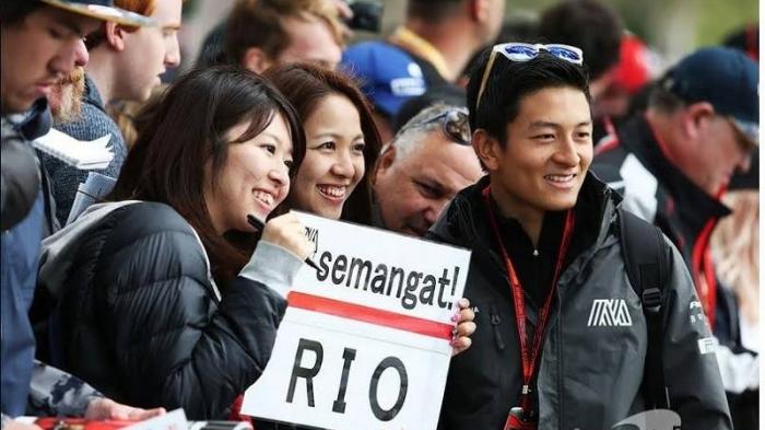 Sambutan Luar Biasa Dunia International Di GP Australia Kepada Rio Hariyanto. Kita???