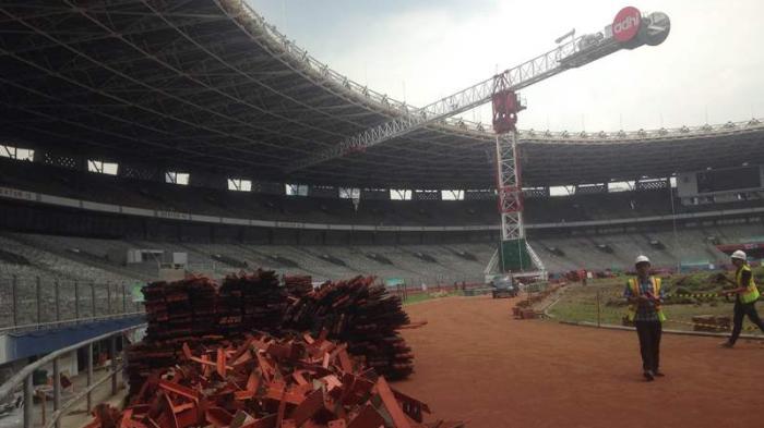 Renovasi Stadion Utama Gelora Bung Karno Terus Dikebut