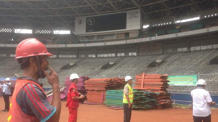 Renovasi Stadion Utama Gelora Bung Karno Terus Dikebut