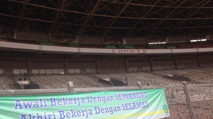 Renovasi Stadion Utama Gelora Bung Karno Terus Dikebut