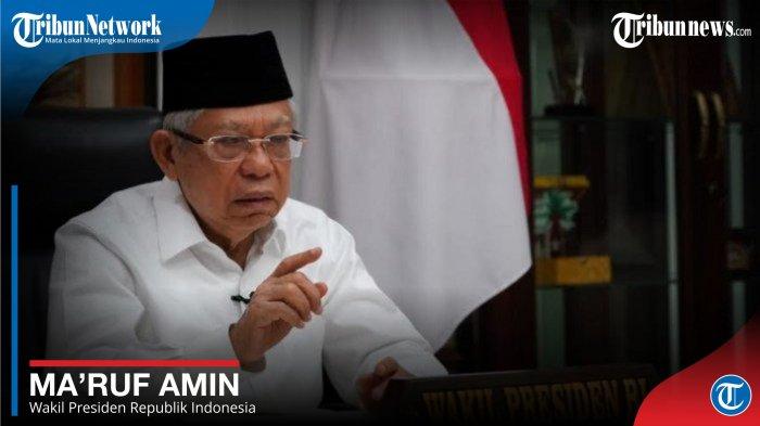 Wapres Ma'ruf Amin: Harusnya Indonesia Jadi Pusat Ekonomi dan Keuangan Syariah