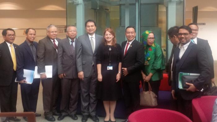 FOTO: 9 Anggota Komisi III DPR Kunjungan Kerja ke Inggris