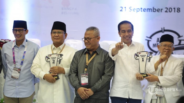 Cerita Perubahan Nomor Urut Capres-Cawapres dari 1 dan 2 Menjadi 01 dan 02