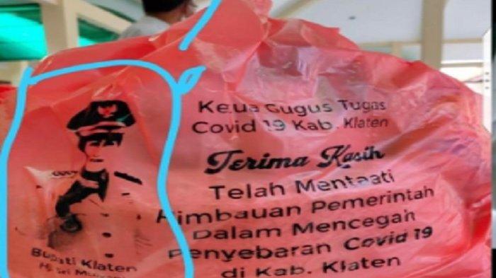 Kampanye Terselubung, Foto Bupati Klaten Juga Terdapat Di Barang-Barang Ini!