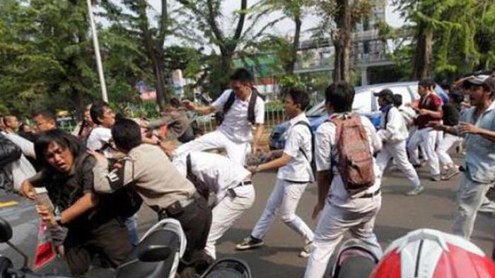 Tawuran Pelajar di Pademangan, Satu Siswa SMU Tewas di Tempat