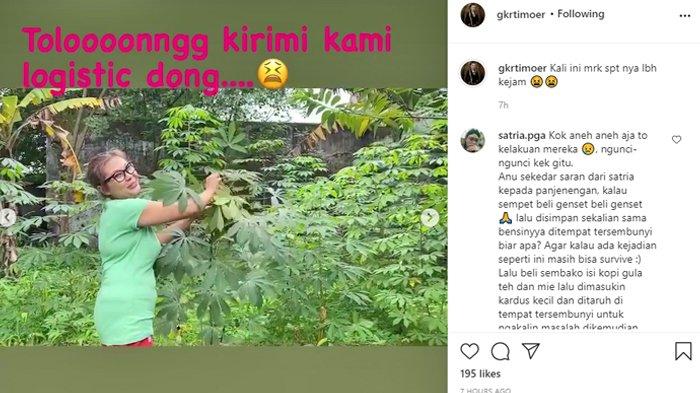 Viral Putri Raja Solo Cari Daun Singkong untuk Dimakan, Dikurung,Tak Ada Tabung Gas

