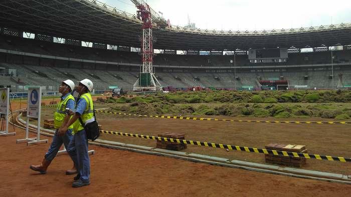 Renovasi Stadion Utama Gelora Bung Karno Terus Dikebut