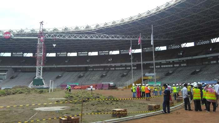 Renovasi Stadion Utama Gelora Bung Karno Terus Dikebut