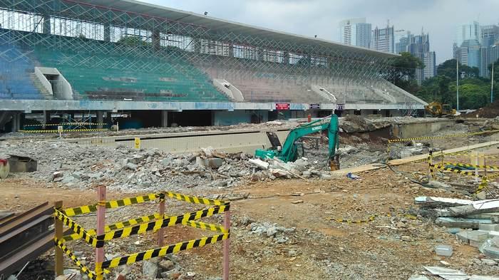 Renovasi Stadion Utama Gelora Bung Karno Terus Dikebut