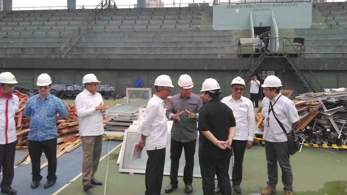 Renovasi Stadion Utama Gelora Bung Karno Terus Dikebut