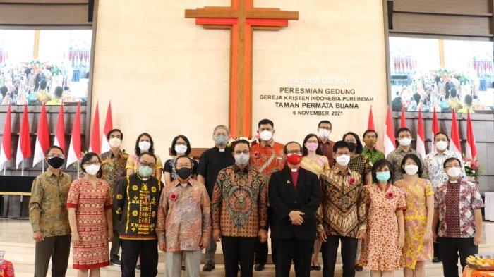 Resmikan Gereja Kristen Puri Indah, Anies: Hadir Penyebar Keteduhan di Jakarta