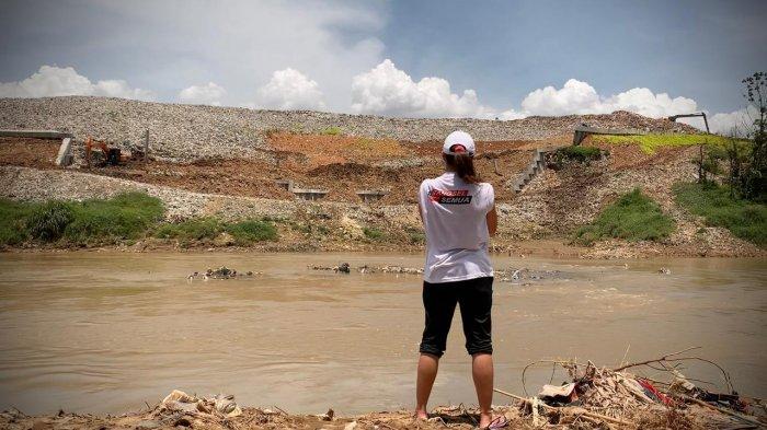 Saraswati Temukan Limbah Berat di Sungai Cisadane dan Longsor TPA Cipeucang