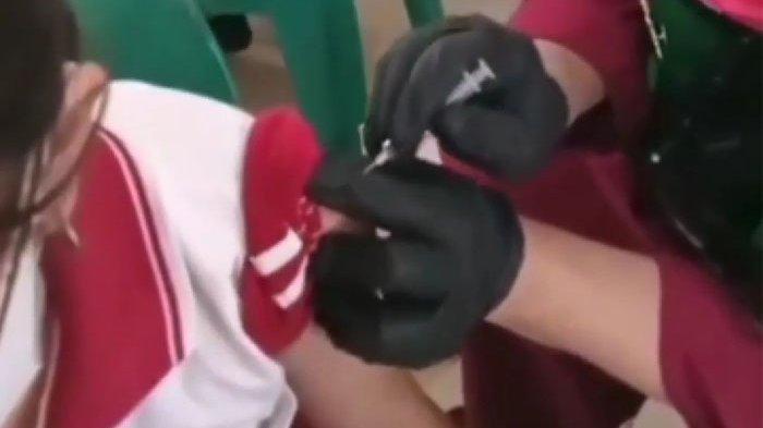 Nakes Suntikkan Vaksin Kosong ke Siswa SD di Medan, Sempat Pura-pura Tanya Impian
