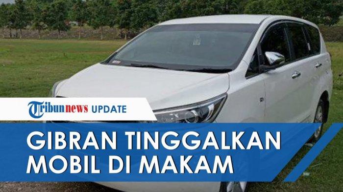 Gibran Sengaja Tinggalkan Mobilnya di TKP Perusakan Makam di Solo, Ini Penampakannya