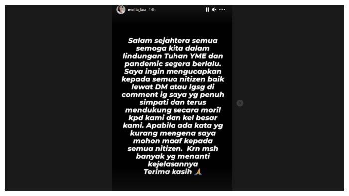 Ibunda Felicia Tissue Ucap Terima Kasih pada Netizen yang Beri Dukungan