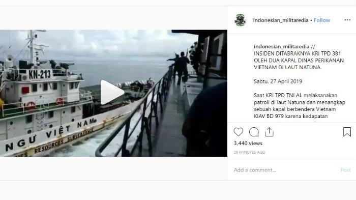 Ini Alasan Vietnam Berani Tabrak Kapal Perang Indonesia saat Menangkap Kapal Pencuri 