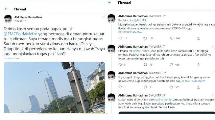 Pengakuan Nakes Tak Boleh Lewat Penyekatan PPKM Darurat