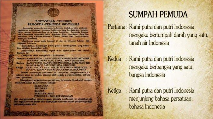 Ini Teks Asli Sumpah Pemuda Beserta Makna dan 13 Tokoh Penting di Baliknya