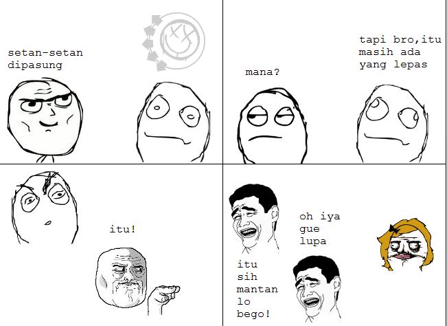 Meme setan di bulan puasa ini bikin ramai waktu nunggu berbuka