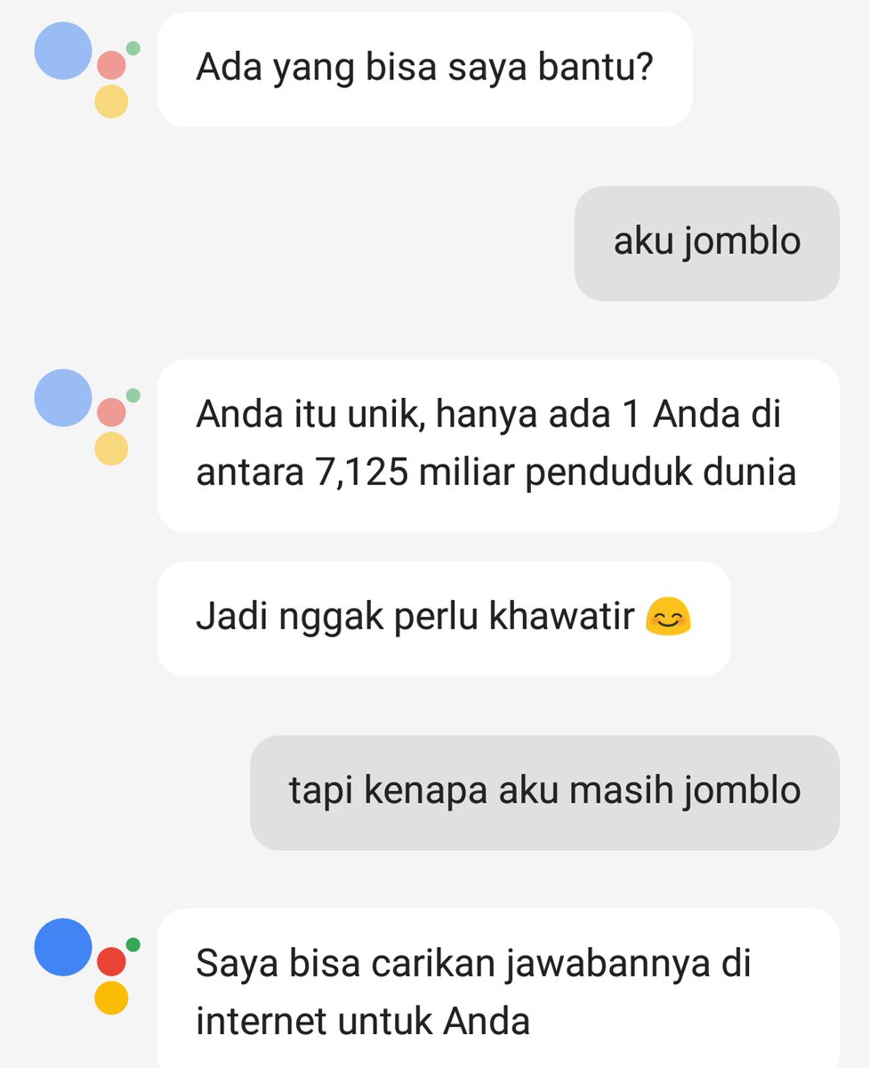 Obrolan lucu dengan Google Assistant ini ujung-ujungnya bikin kamu nggak nyangka