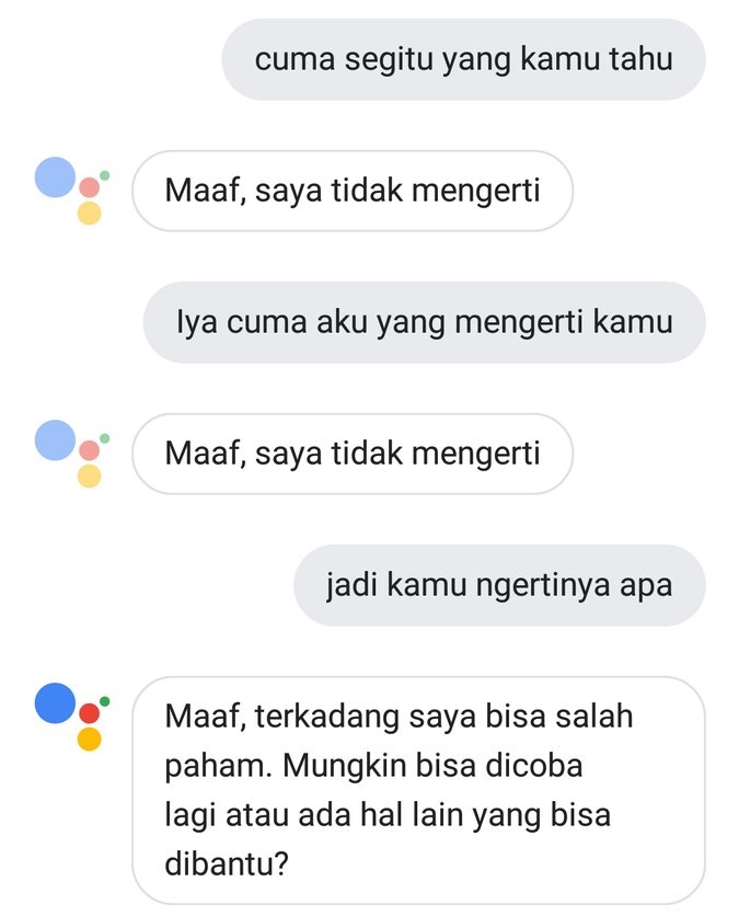 Obrolan lucu dengan Google Assistant ini ujung-ujungnya bikin kamu nggak nyangka