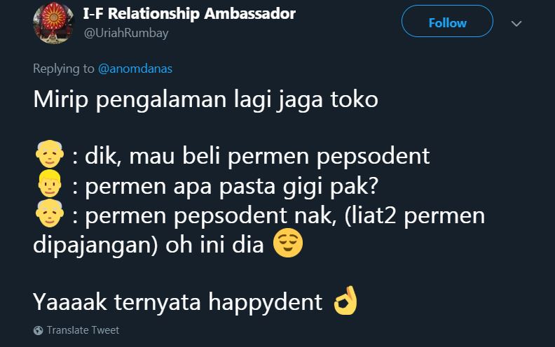Obrolan lucu orangtua salah sebut merek ini bikin senyum-senyum sendiri