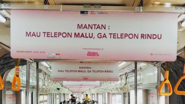 Tulisan soal mantan di KRL ini bikin nyesek buat yang baru putus