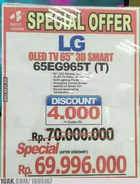 Cara marketing di supermarket ini bikin kamu gagal paham