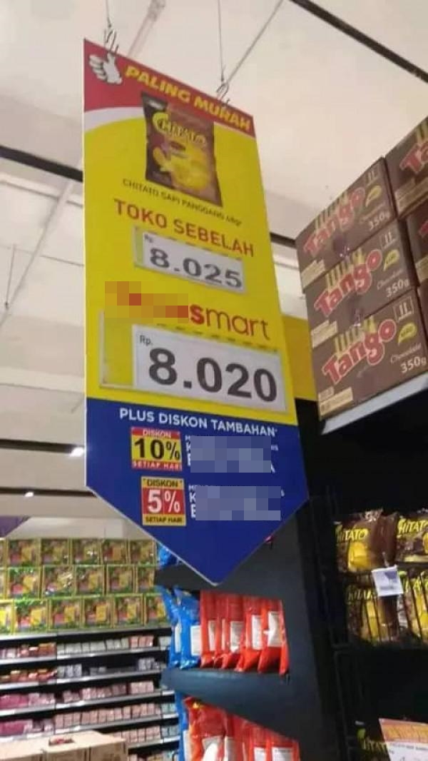 Cara marketing di supermarket ini bikin kamu gagal paham