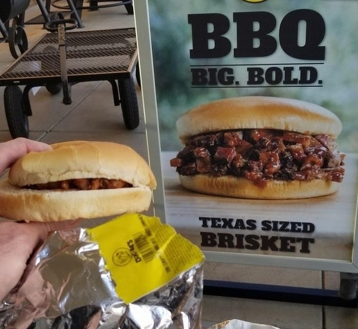 Penampakan snack tak sesuai ekspektasi, bikin naik darah pembeli