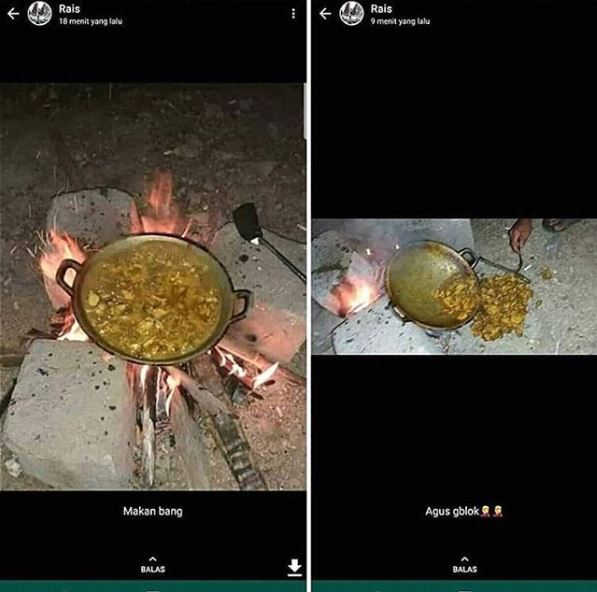 Momen tak terduga waktu mau makan ini bikin kamu gagal paham