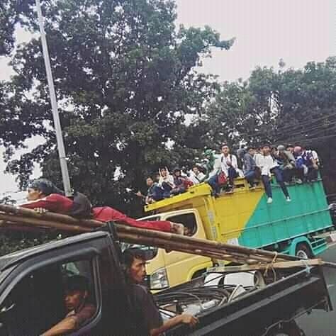 Tingkah nyeleneh orang naik mobil pick-up, bikin kamu gagal paham