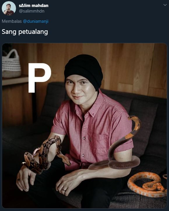 Meme pelesetan nama Anji ini bikin mikir keras