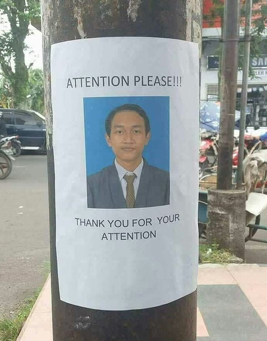 Meme poster 'kehilangan'ini nyelenehnya bikin kamu nggak nyangka