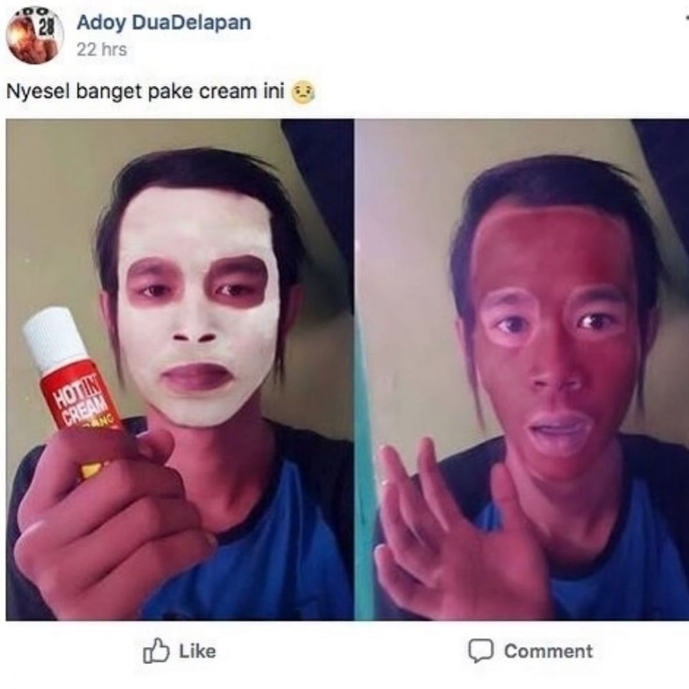 Kumpulan Meme Lucu Cowok Pake Skincare Bikin Ngakak