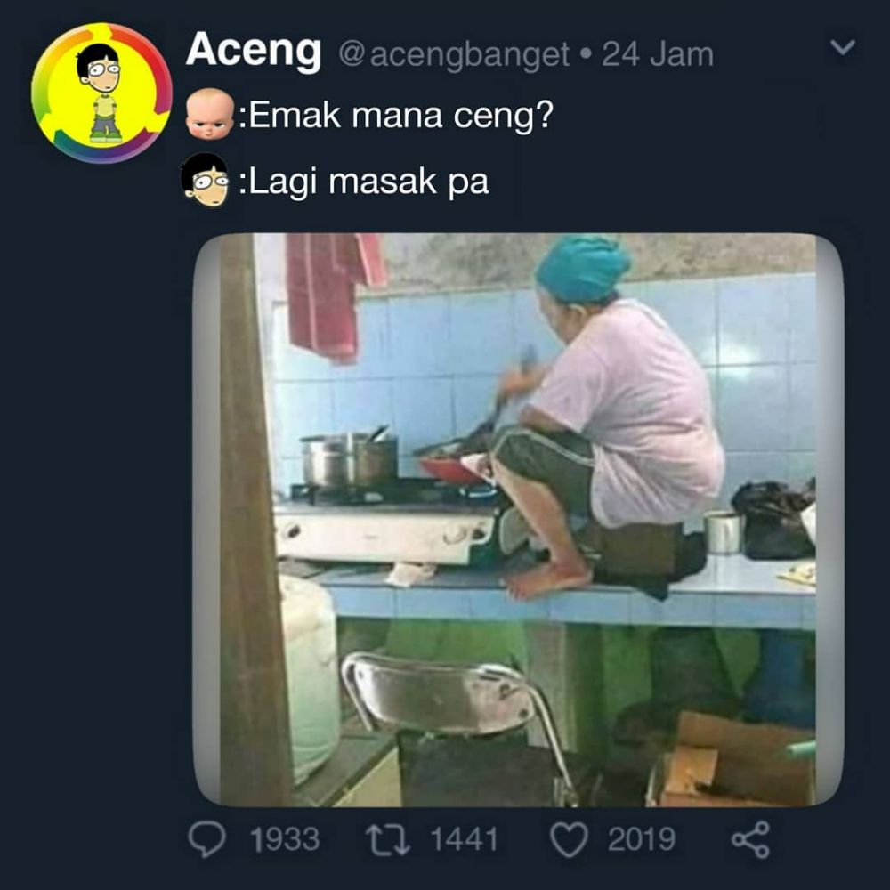 Meme Lucu Kelakuan Emak Emak Gokil Abis Kaskus