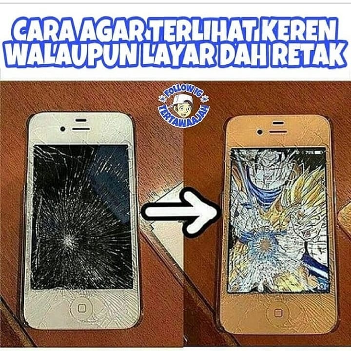 Ide kreatif dari gadget rusak ini endingnya bikin gagal paham