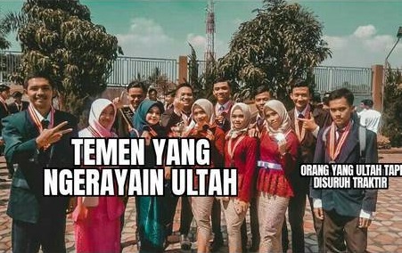 Meme lucu hari ulang tahun waktu tiup lilin, bikin kamu ketawa ngakak